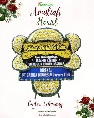 Papan Bunga Duka di Sukajembar