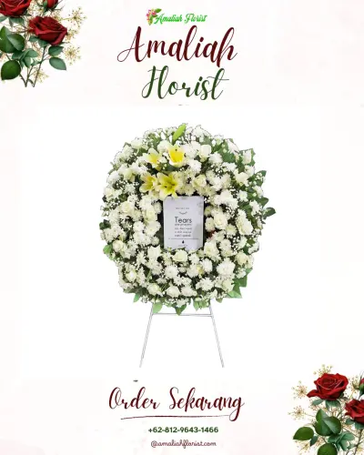 Krans Bunga Duka Cita di Sukajembar